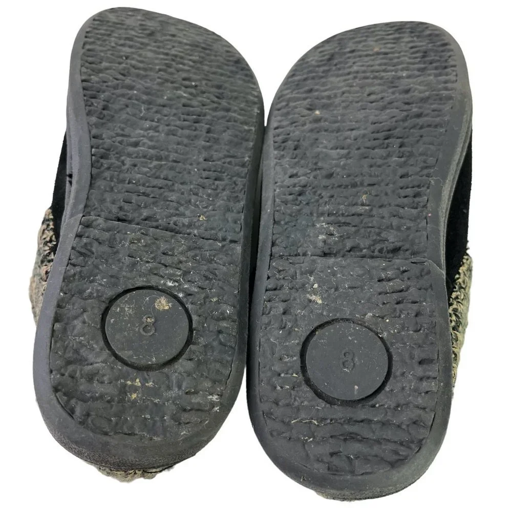 Clarks Women's Black Suede Genuine Leather Mules Slip On Loafers Casual Shoes 8 - Picture 15 of 16